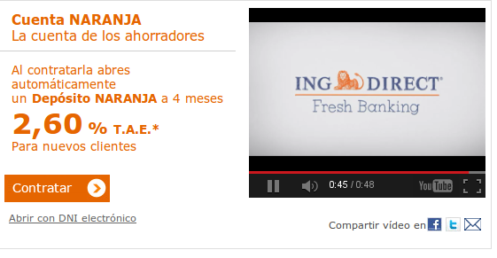 ING Direct: descubre las ventajas de la Cuenta Naranja