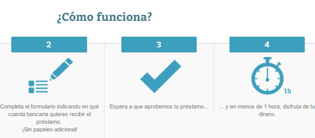 En tres sencillos pasos, tu préstamo personal ingresado en tu cuenta