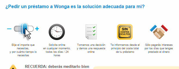 como funciona Wonga