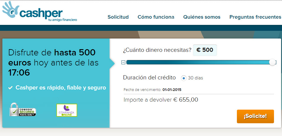 Creditos con Asnef online