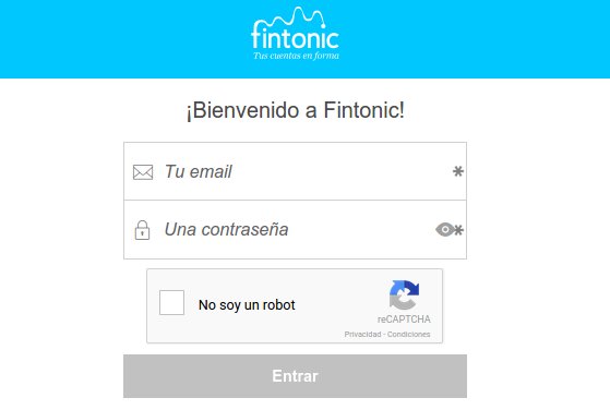 Fintonic seguridad