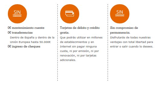 ING Cuenta Nómina requisitos 2015