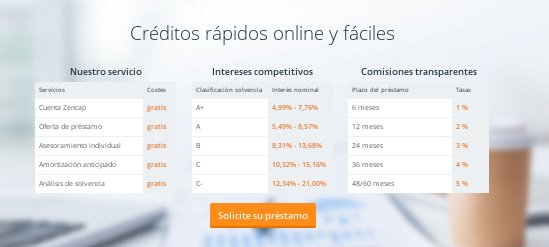 Zencap intereses