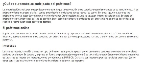 creditocajero.es intereses