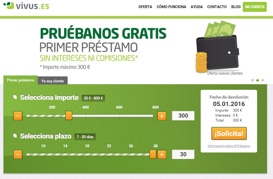 intereses prestamos cajamar gratis