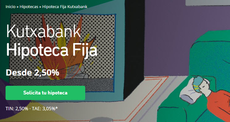 hipoteca fija kutxabank