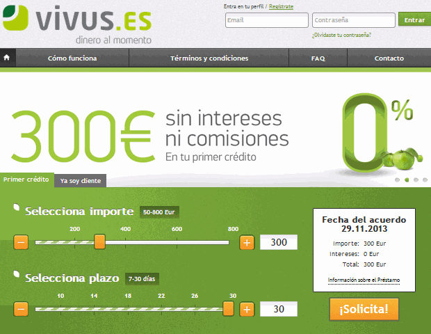 Minicreditos Al Instante Vivus - prestamos ico online