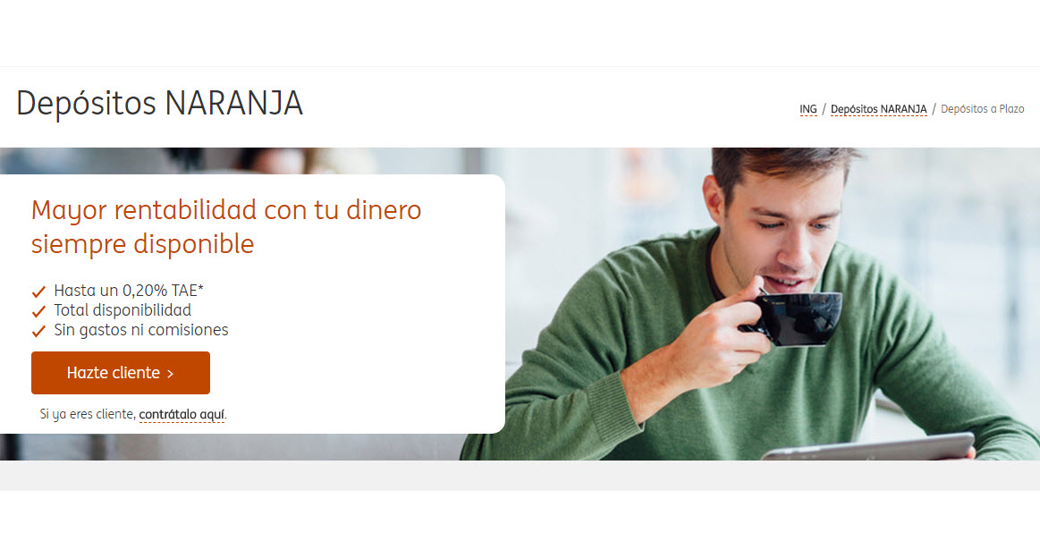depósitos bancarios ING Direct opiniones