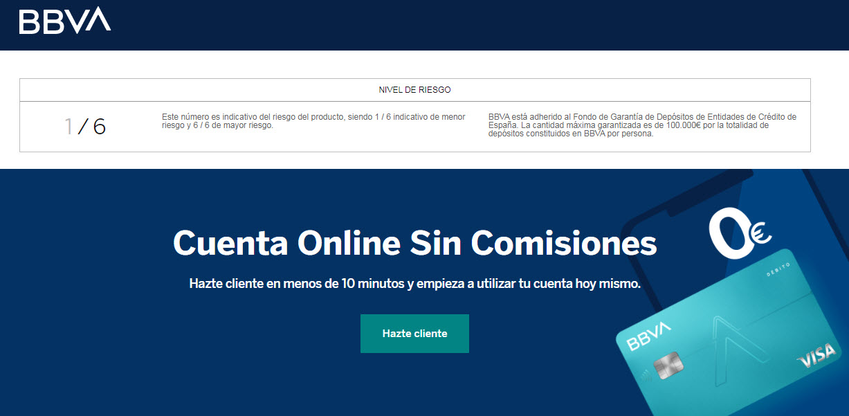 cuenta online bbva