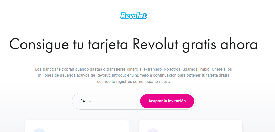 pedir una tarjeta Revolut Gratis