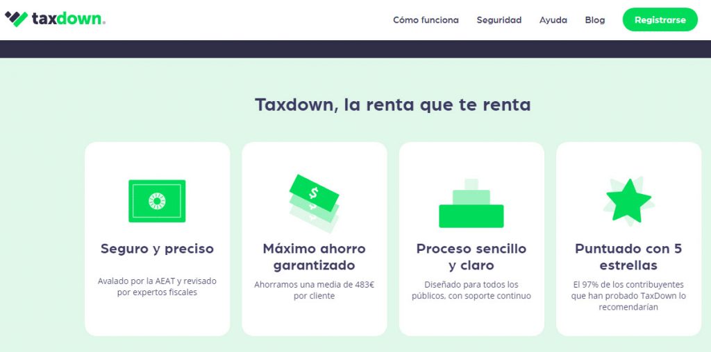 como funciona Taxdown