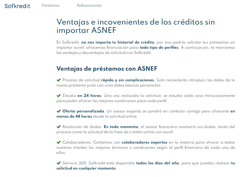 Crédito 6000 euros con ASNEF