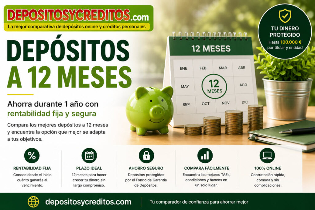 Cómo escalonar depósitos de 12 meses