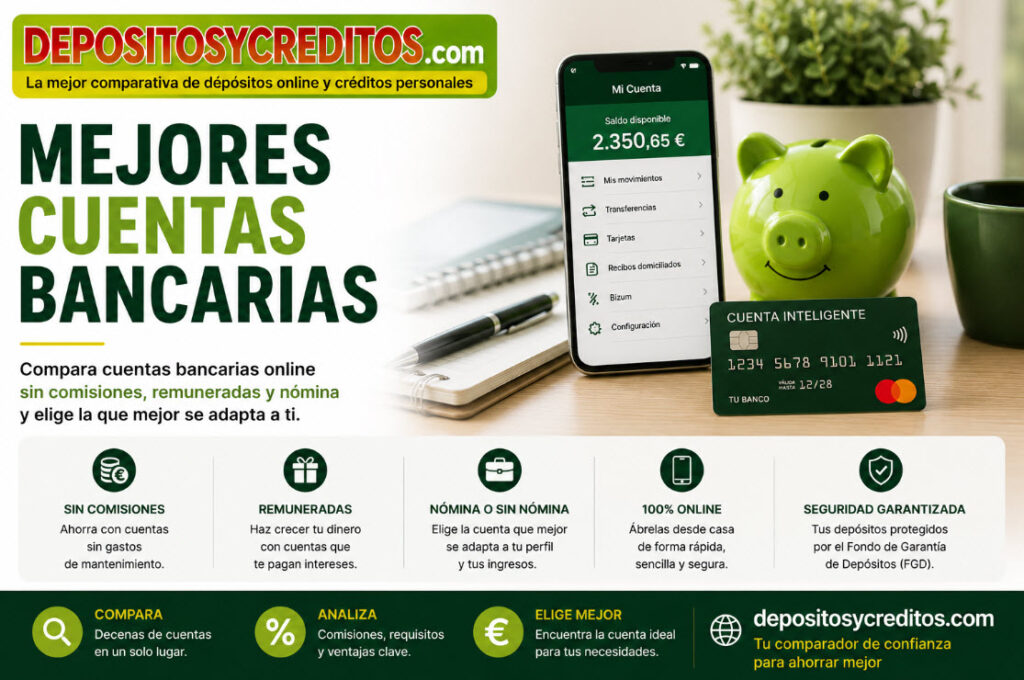 mejores cuentas bancarias