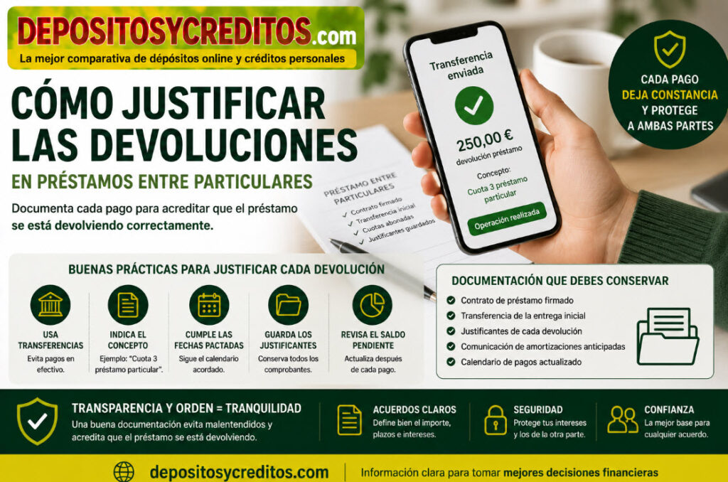 Cómo justificar las devoluciones