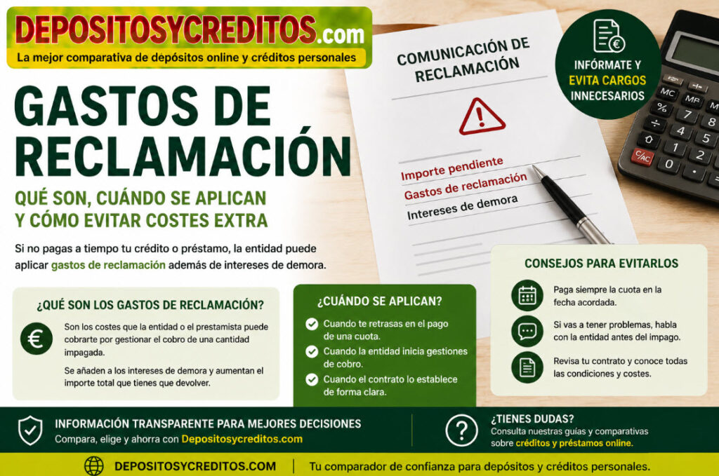 Gastos de reclamación