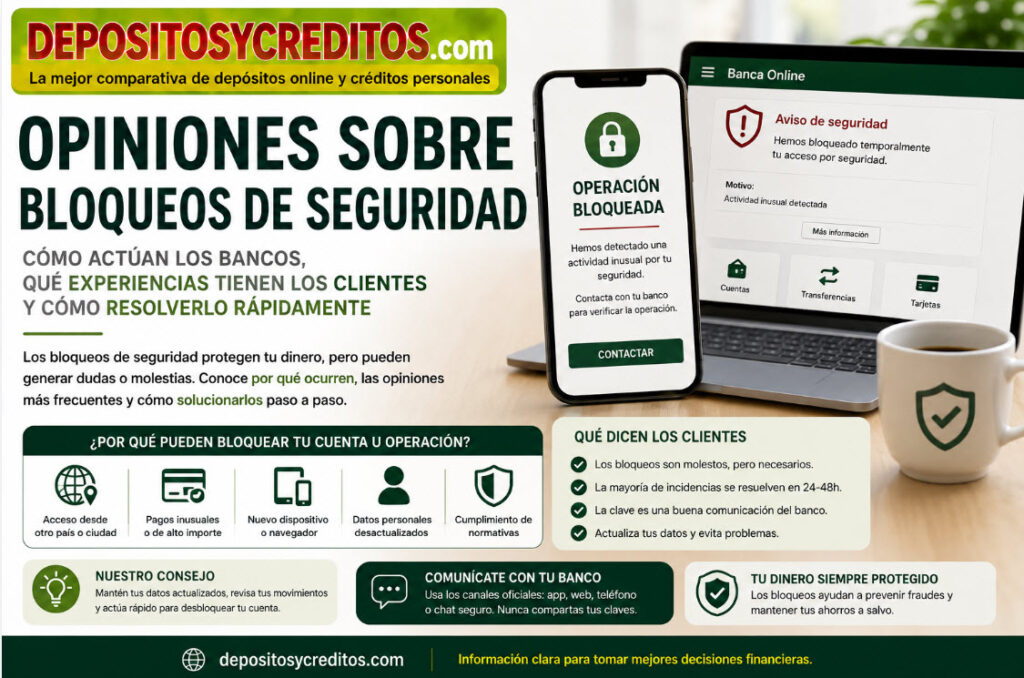 Opiniones sobre bloqueos de seguridad