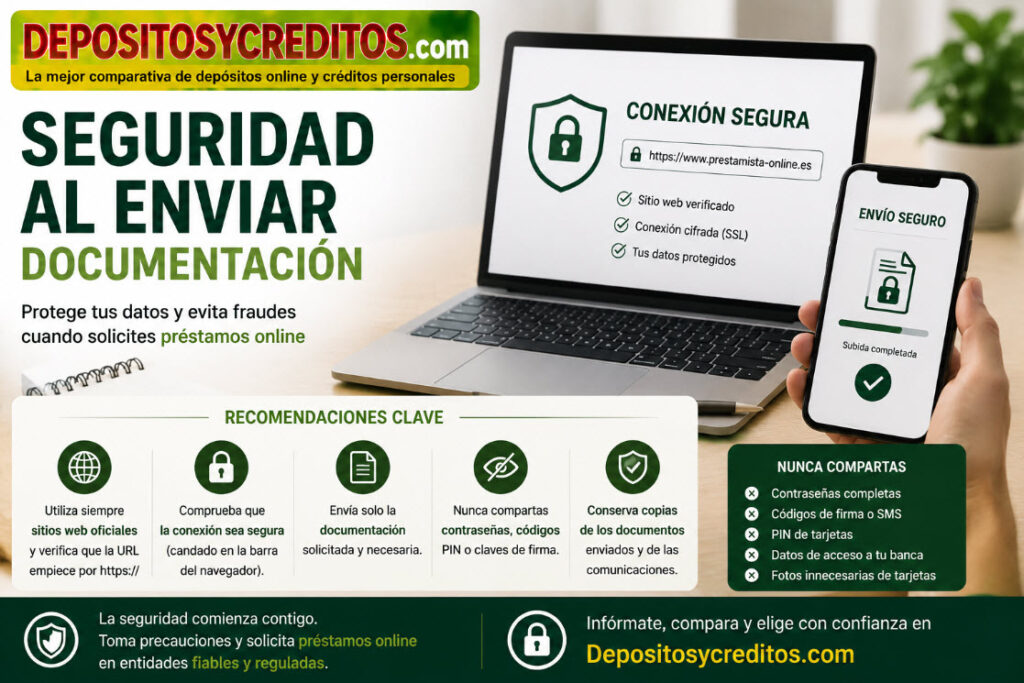 Seguridad al enviar documentación