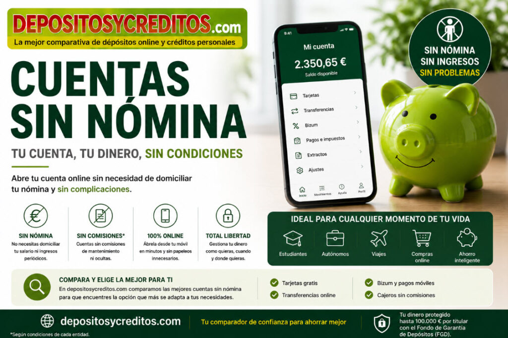 cuentas sin nomina