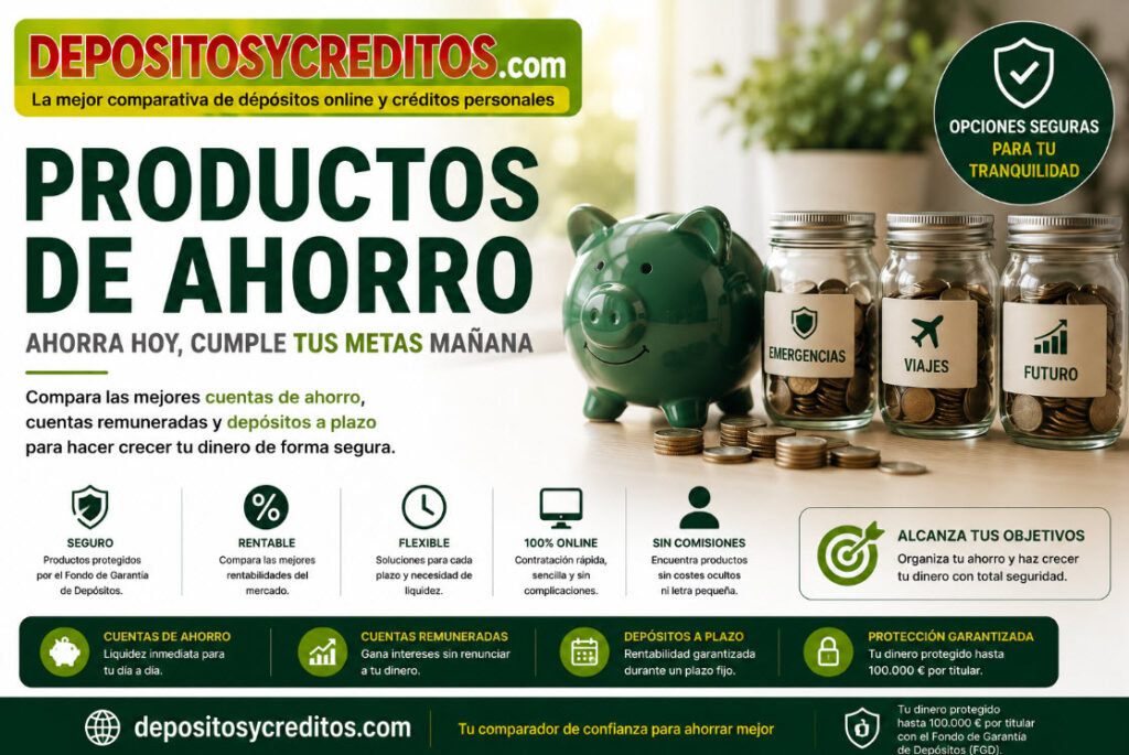 productos de ahorro